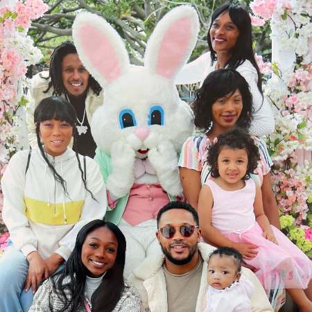 Vercy Miller with his family.